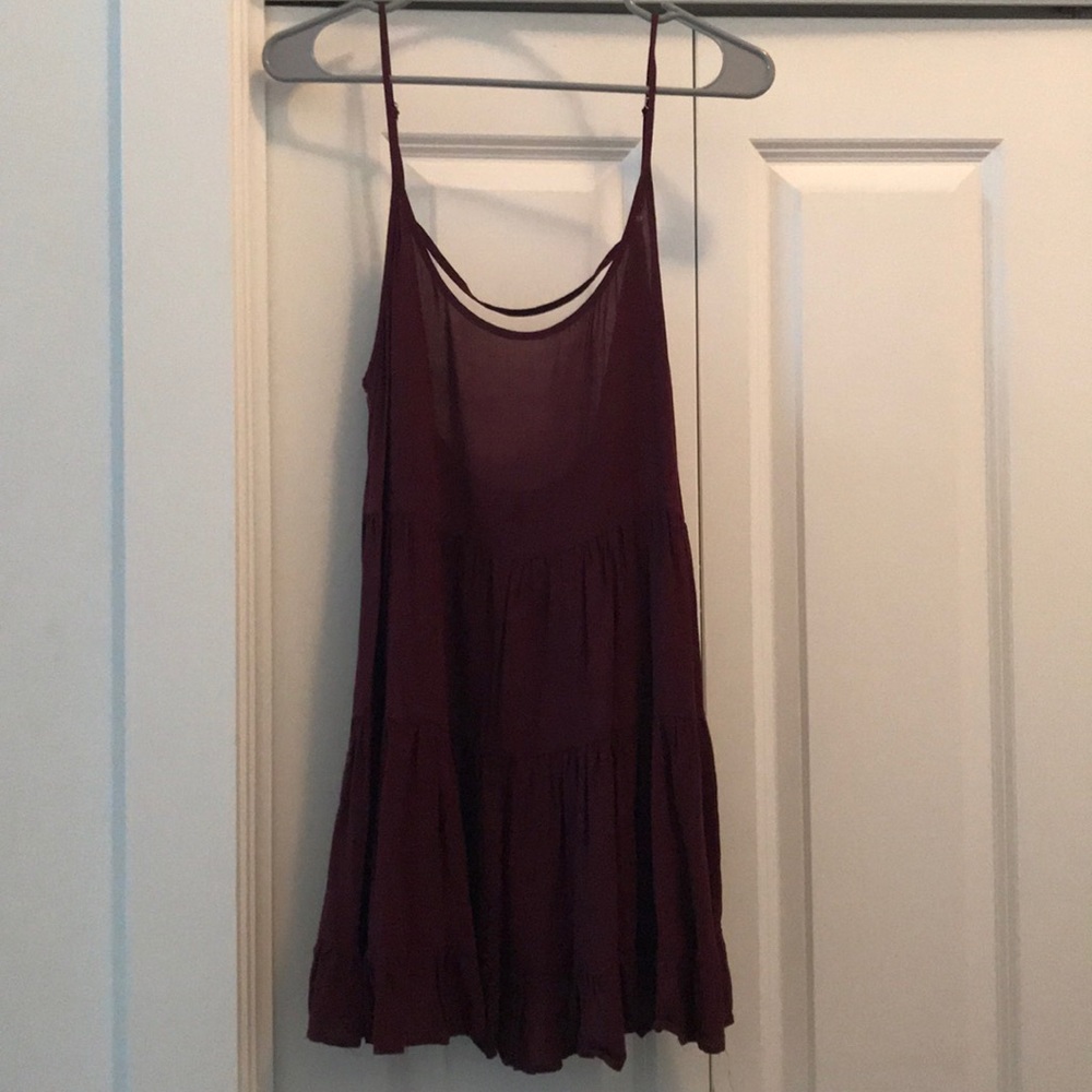 Maroon dress